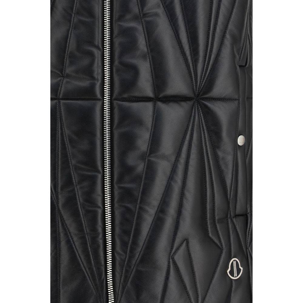 Moncler x Rick Owens Black Lamb Ovis Aries Aries Sleeveless Jacket