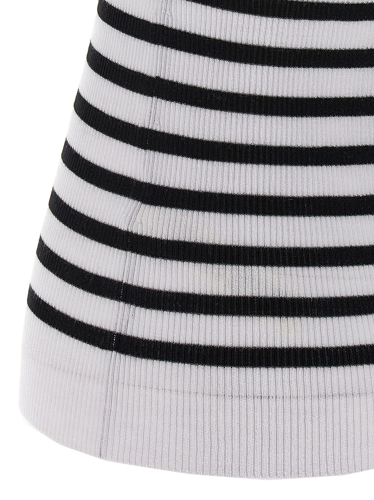 Khaite Bicolor Wool Sleeveles T-Shirt