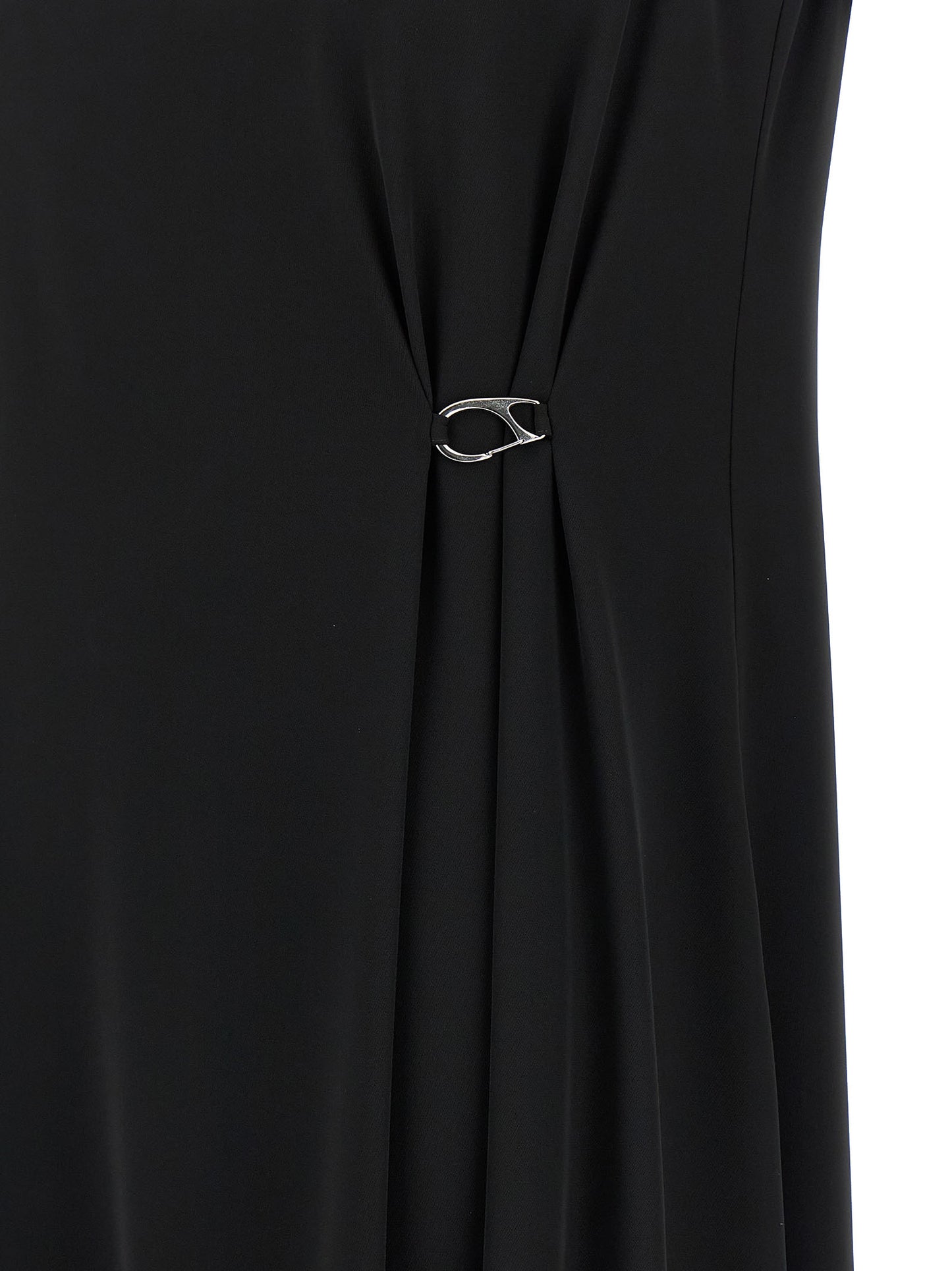 Herno Black Polyester Long Dress