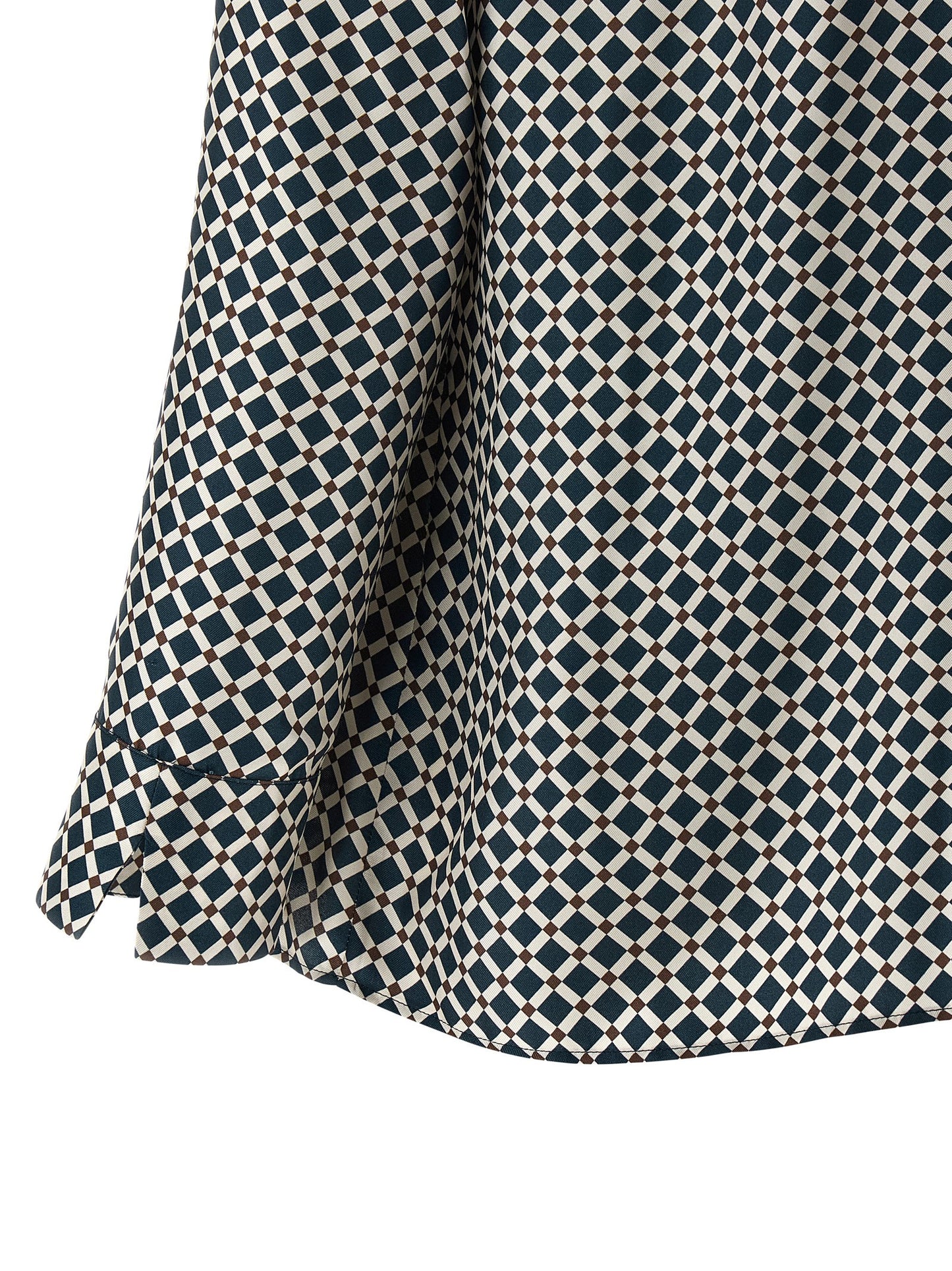 'S Max Mara Blue Silk Blouse