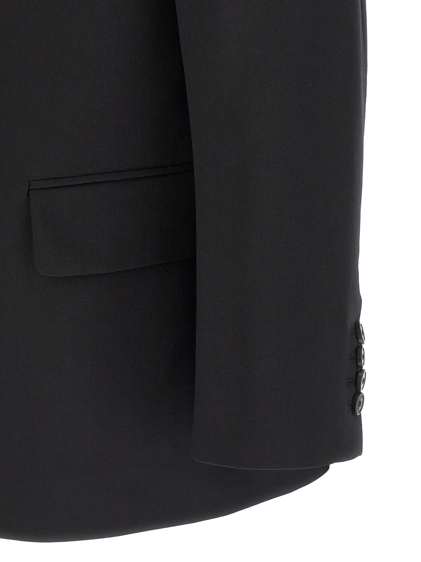 Dries Van Noten Black Wool Blazer