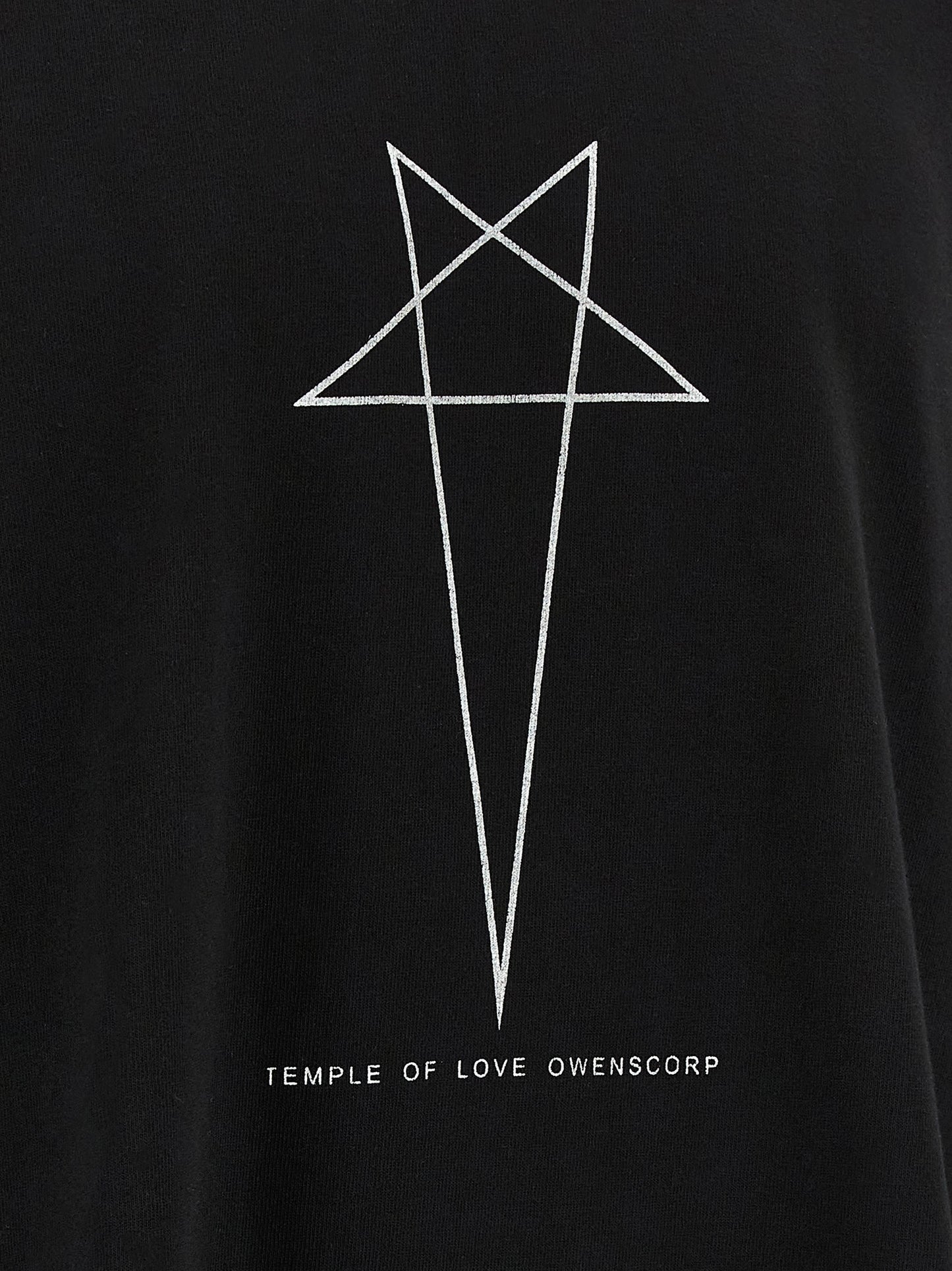 DRKSHDW Black Cotton T-Shirt