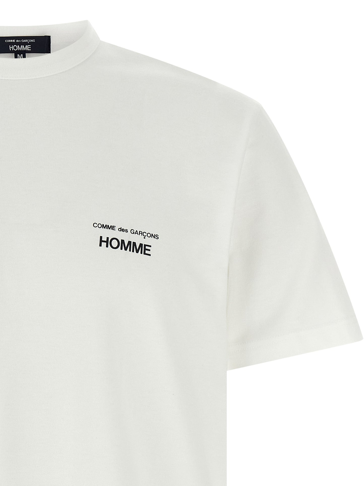 Comme Des Garçons White Cotton T-Shirt