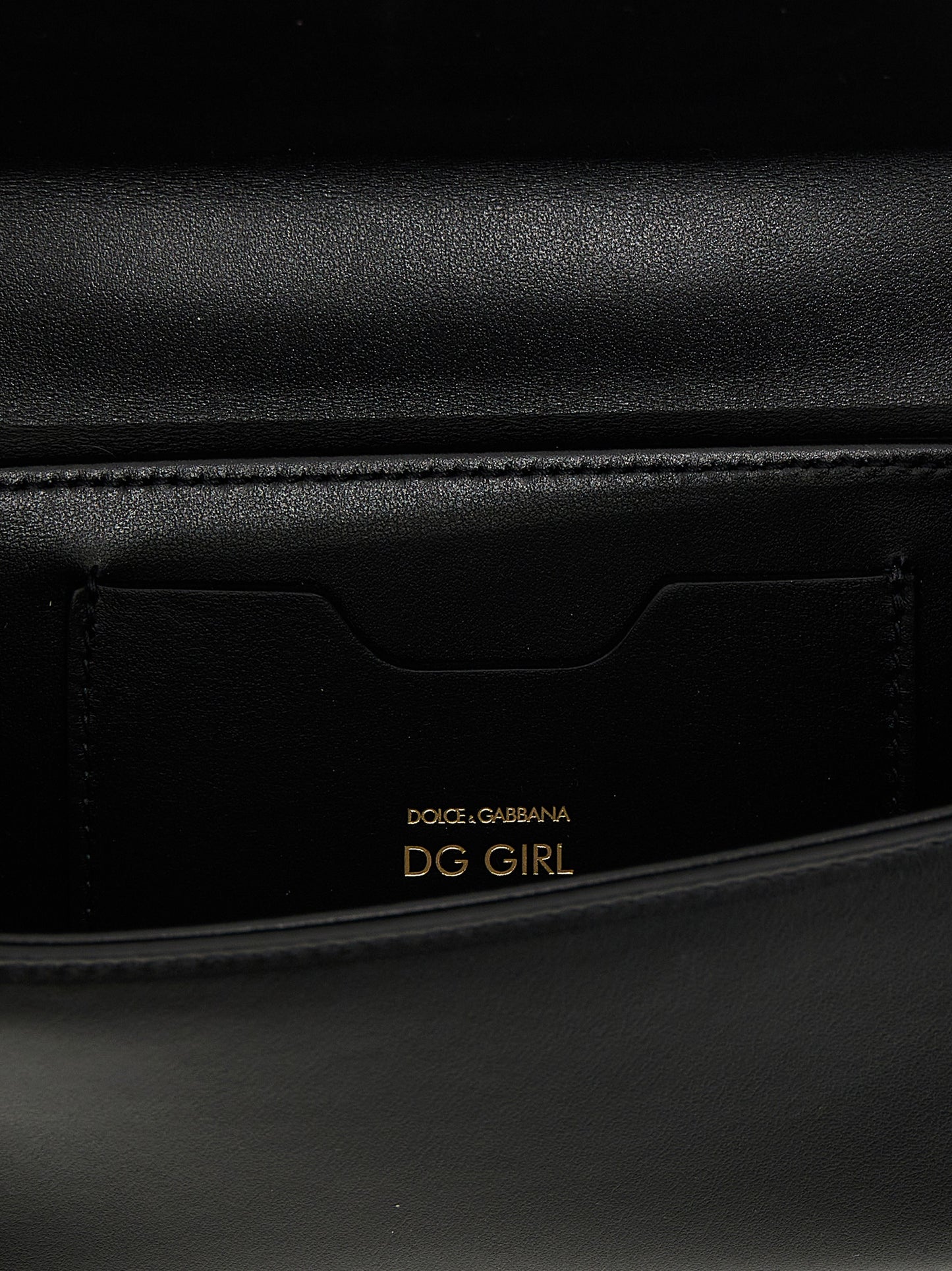 Dolce & Gabbana Black Calfskin Crossbody Bag