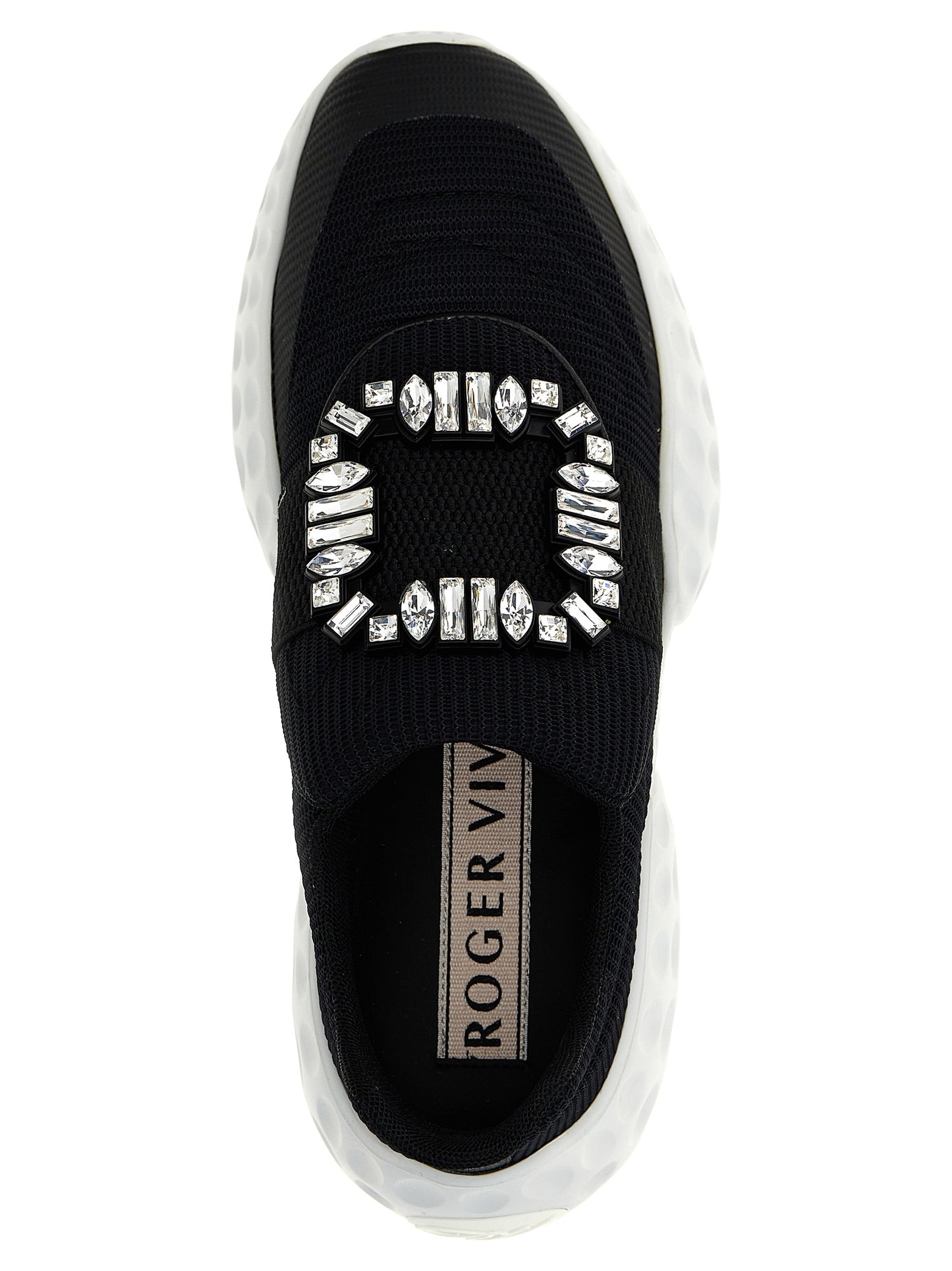 Roger Vivier Bicolor Polyethylene Athletic Sneakers
