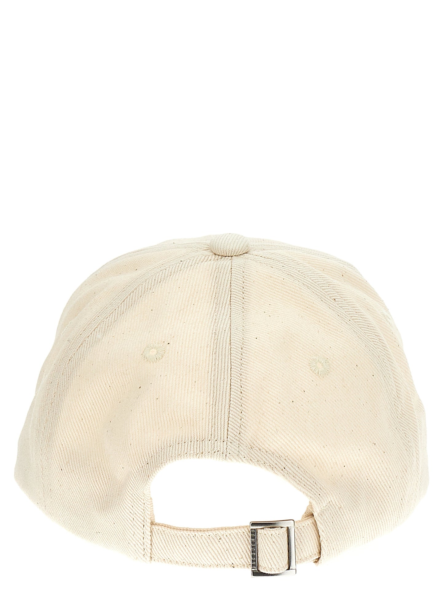 Jacquemus White Cotton Cap (Baseball Hat)