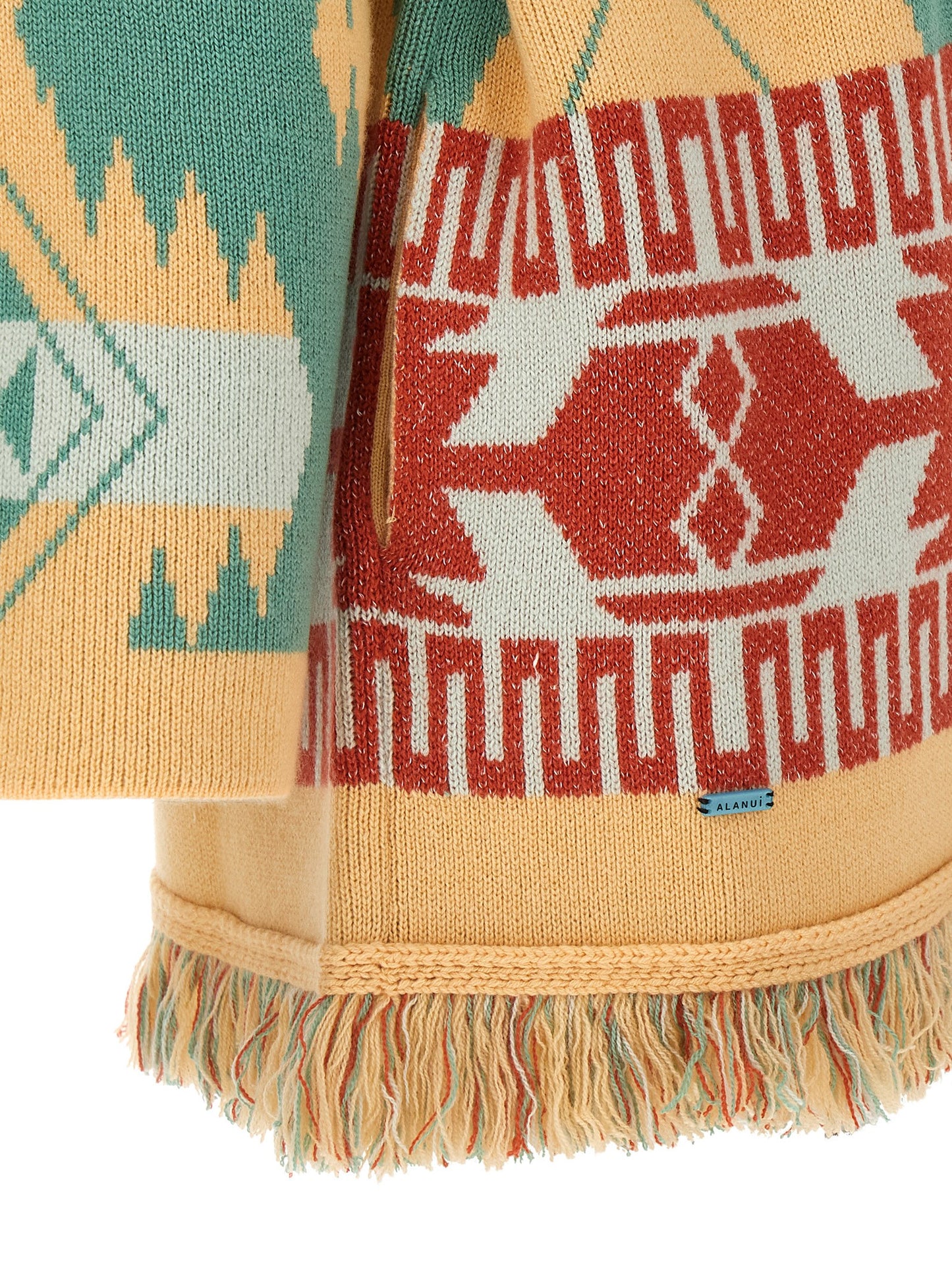 Alanui Multicolor Cashmere Cardigan