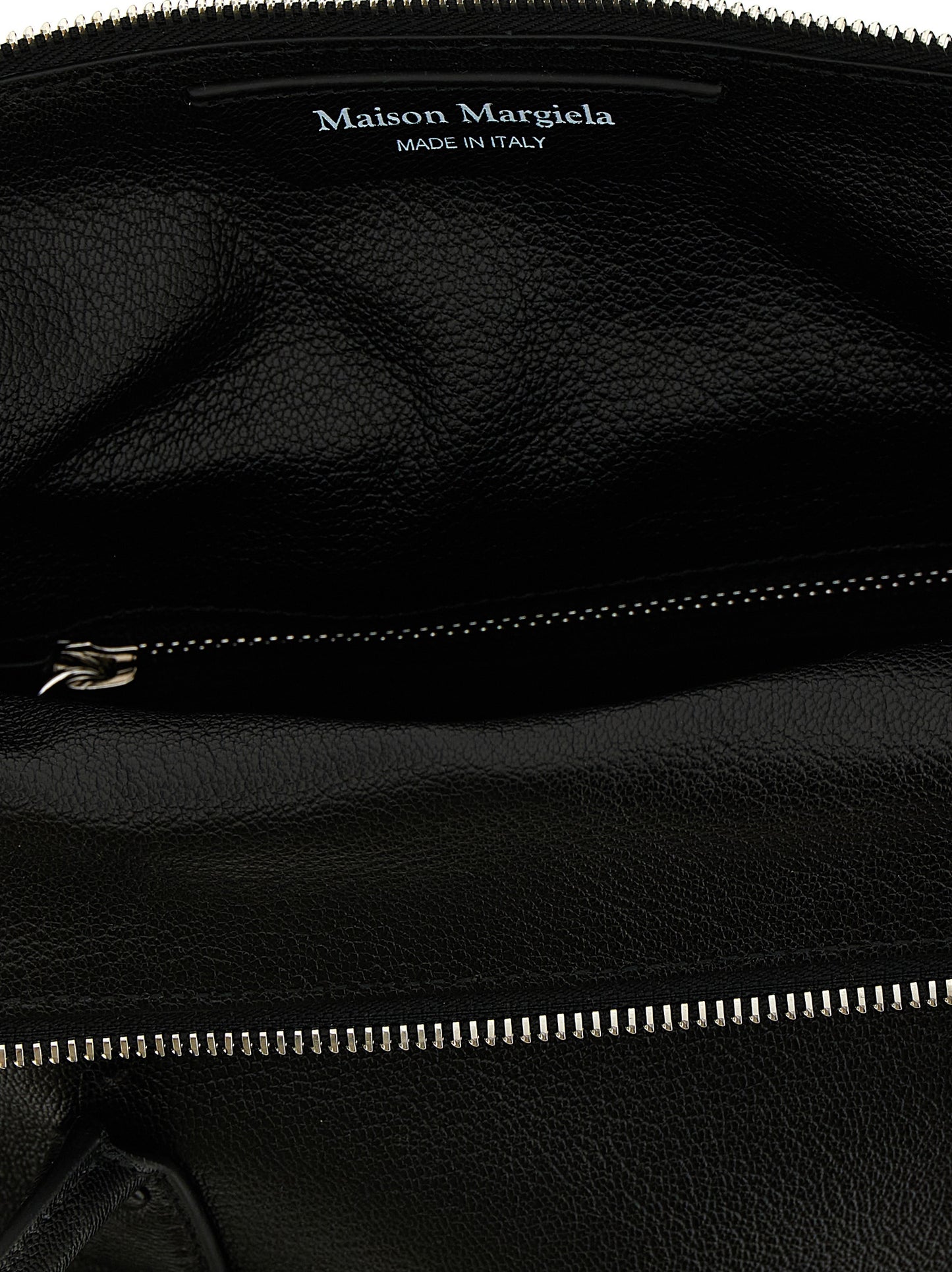 Maison Margiela Black Cashmere Handbag