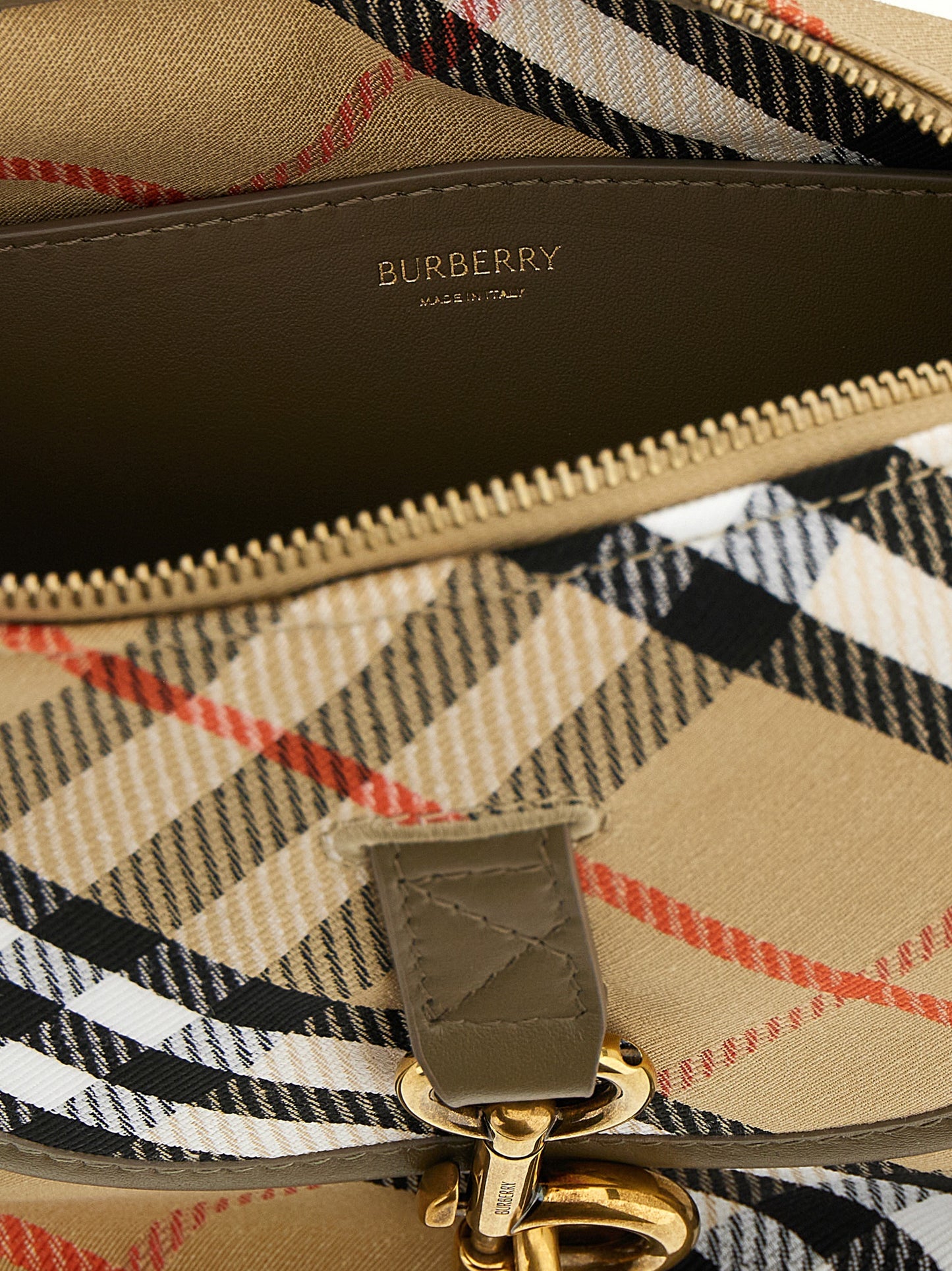 Burberry Multicolor Polyester Crossbody Bag