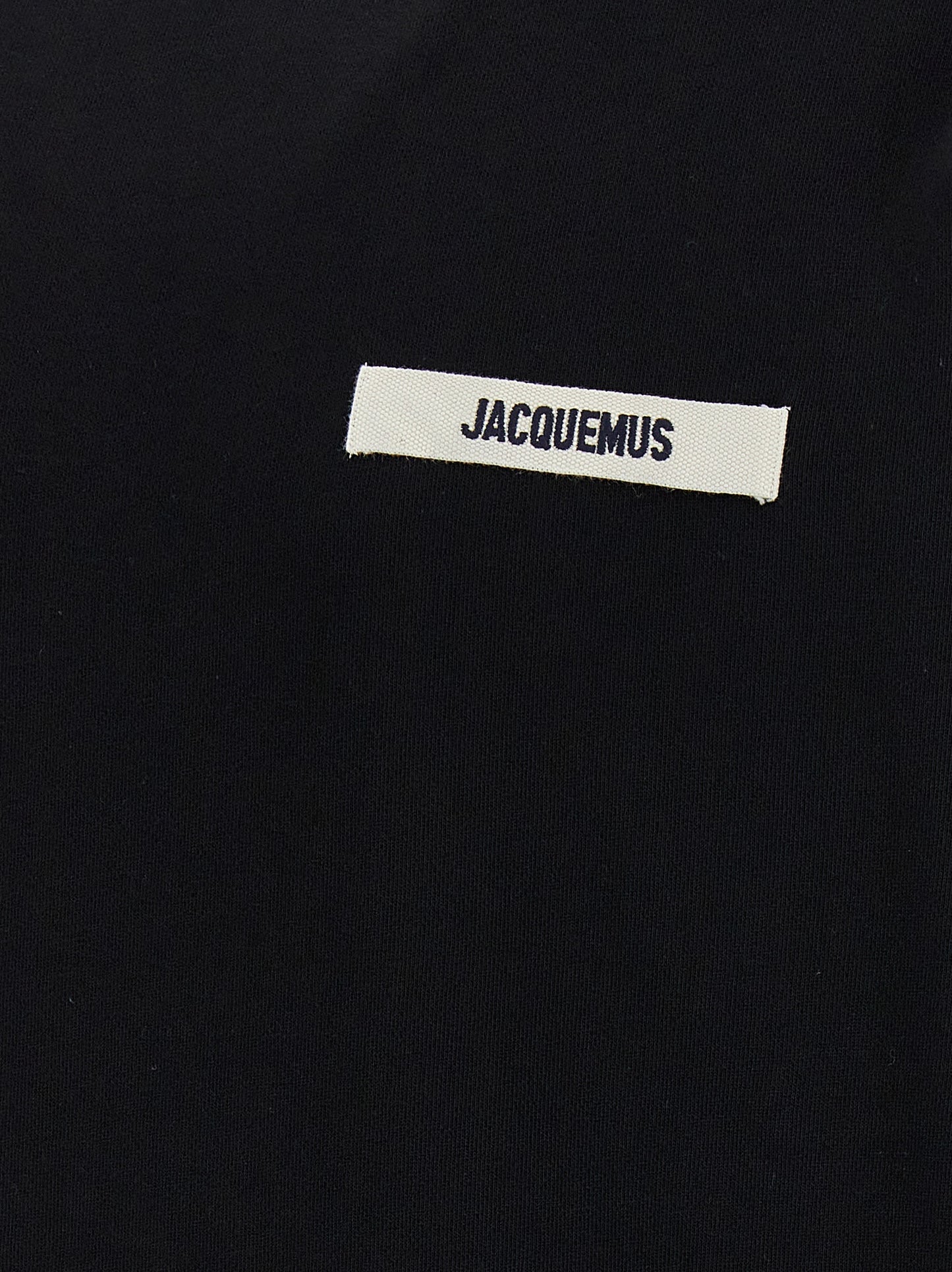 Jacquemus Black Cotton Sweatshirt
