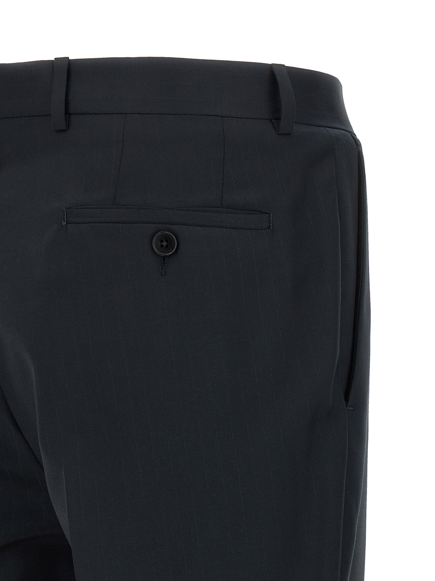 ZEGNA Blue Wool Two-Piece Suit