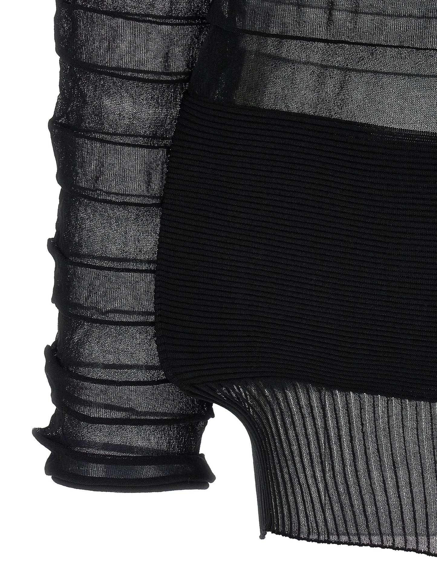 Issey Miyake Black Polyester Sweatshirt