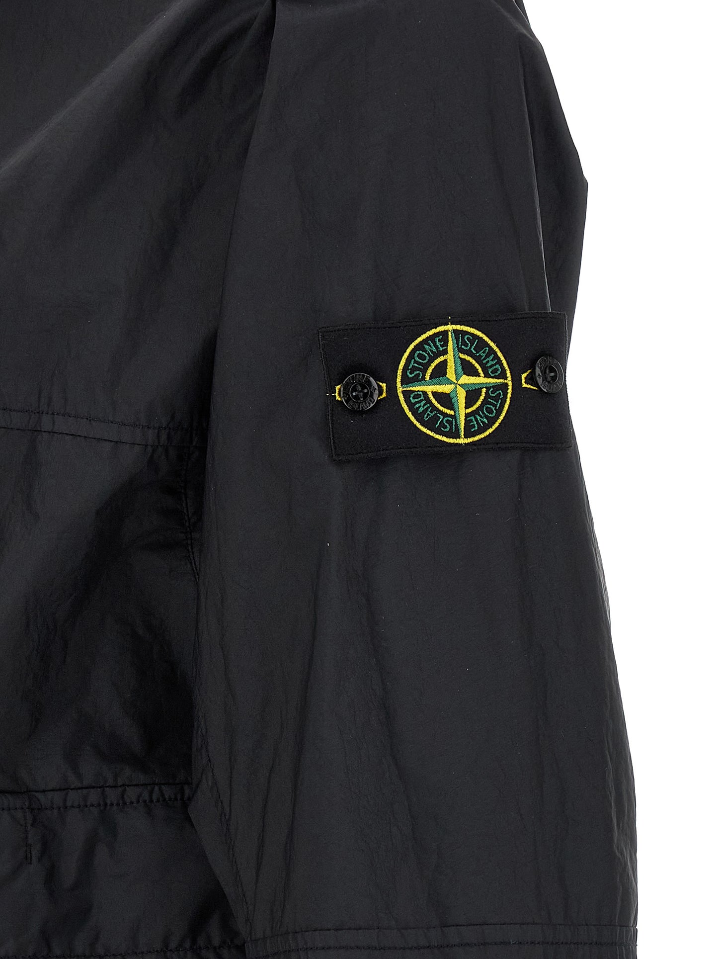 Stone Island Blue Polyamide Shell Jacket