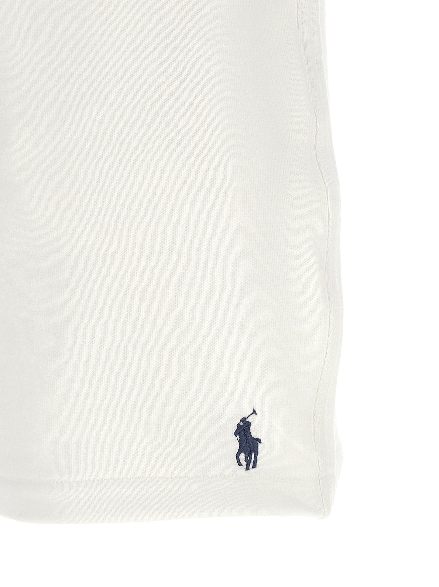 Polo Ralph Lauren White Cotton Bermuda Shorts