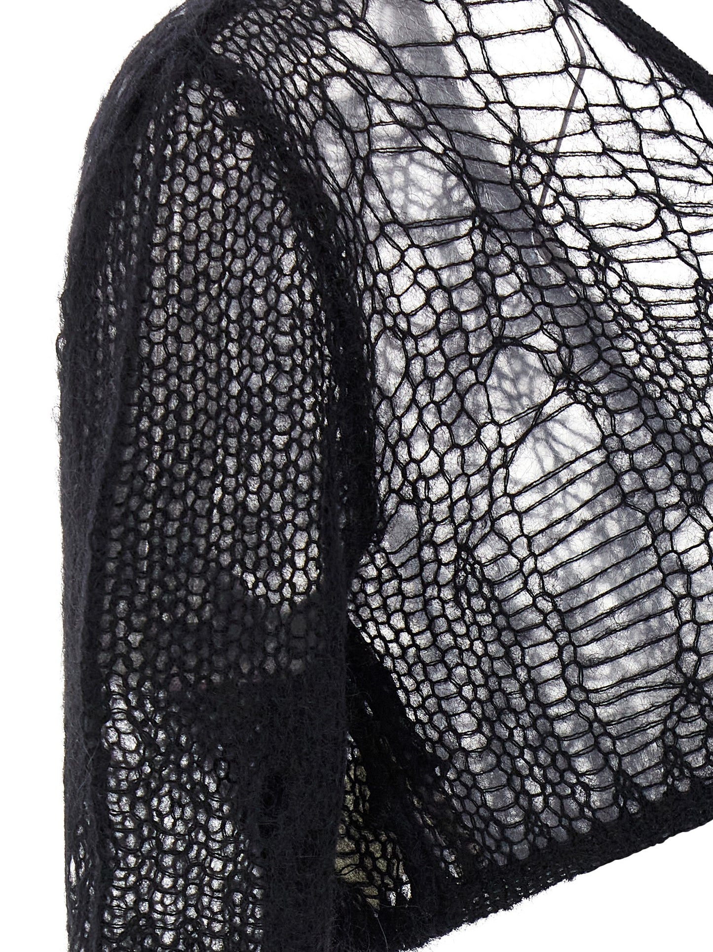Rick Owens Black Nylon Tank Tops