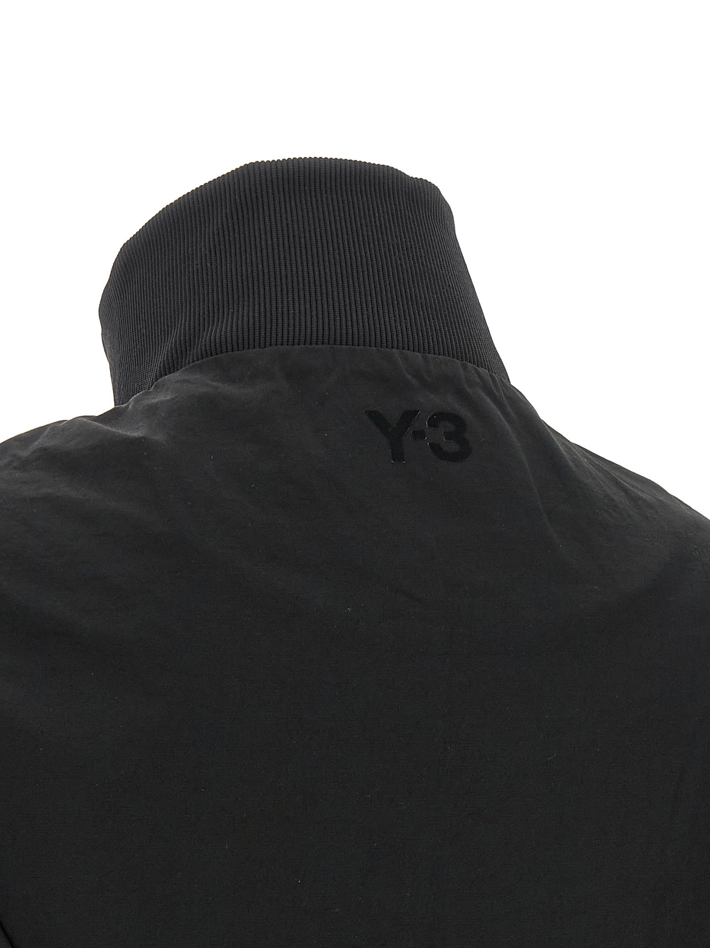 Y-3 Black Polyamide Sweatshirt