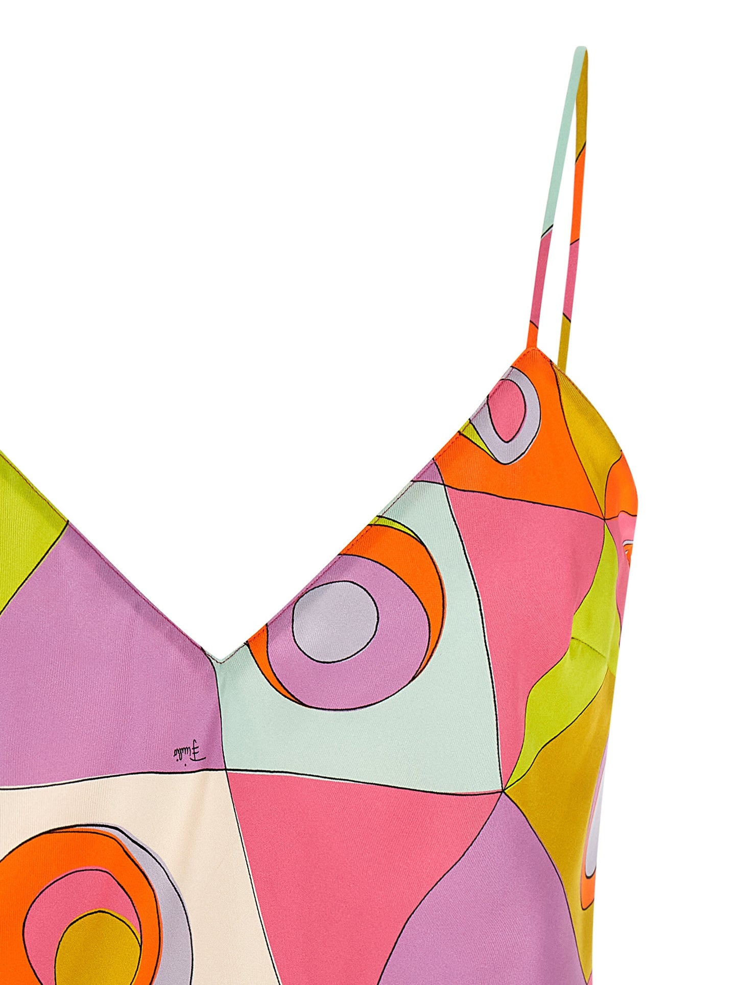 Emilio Pucci Multicolor Silk Blouse
