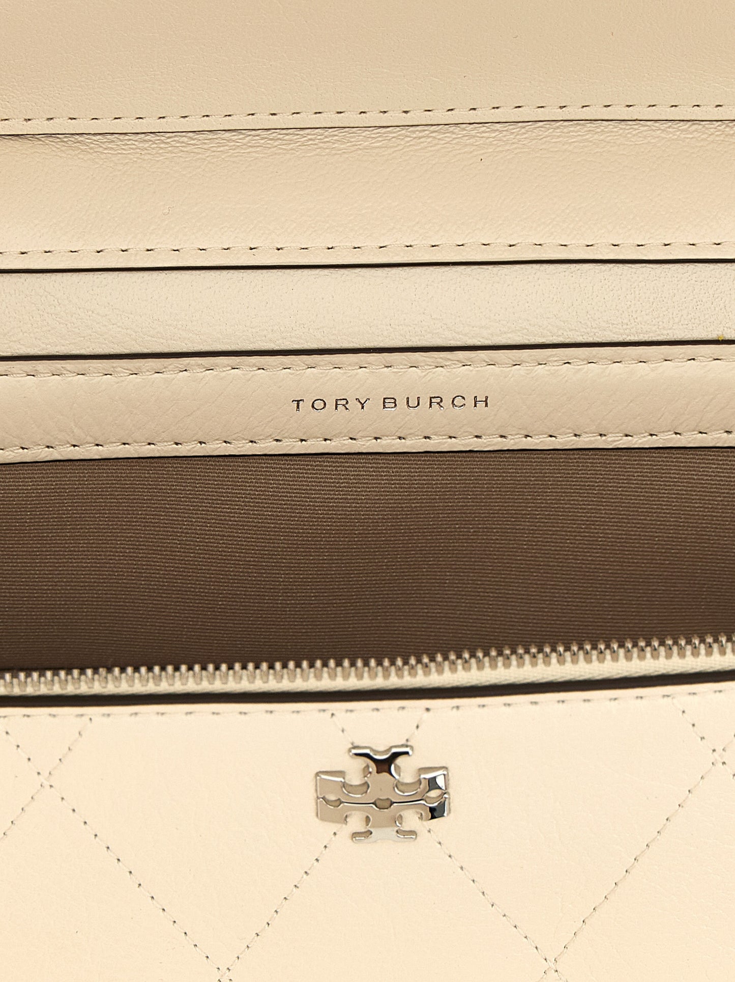 Tory Burch White Cowhide Crossbody Bag