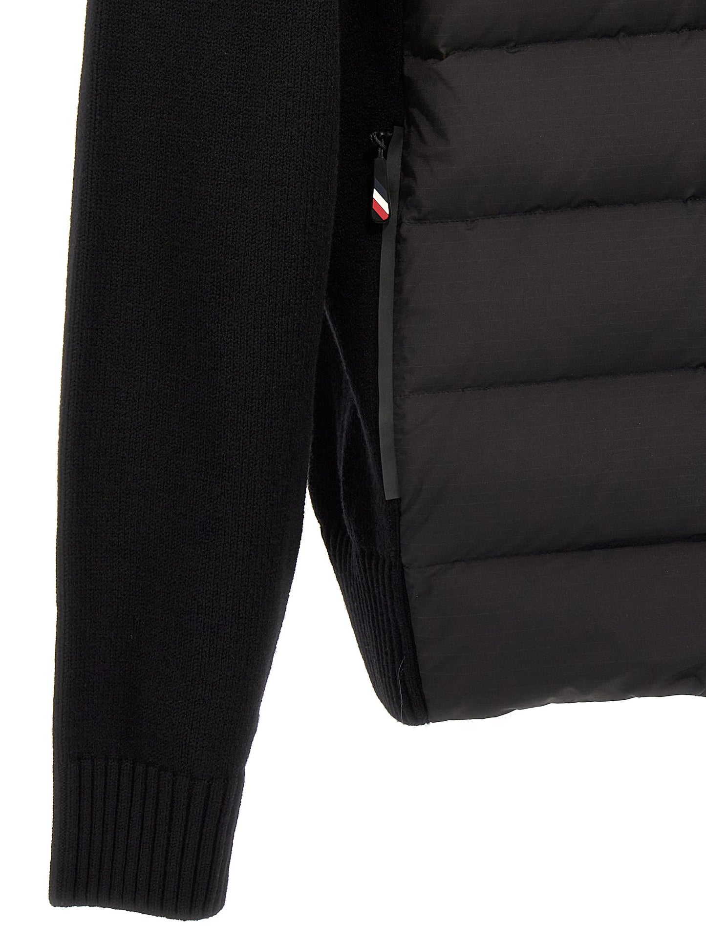 Moncler Grenoble Black Polyamide Cardigan