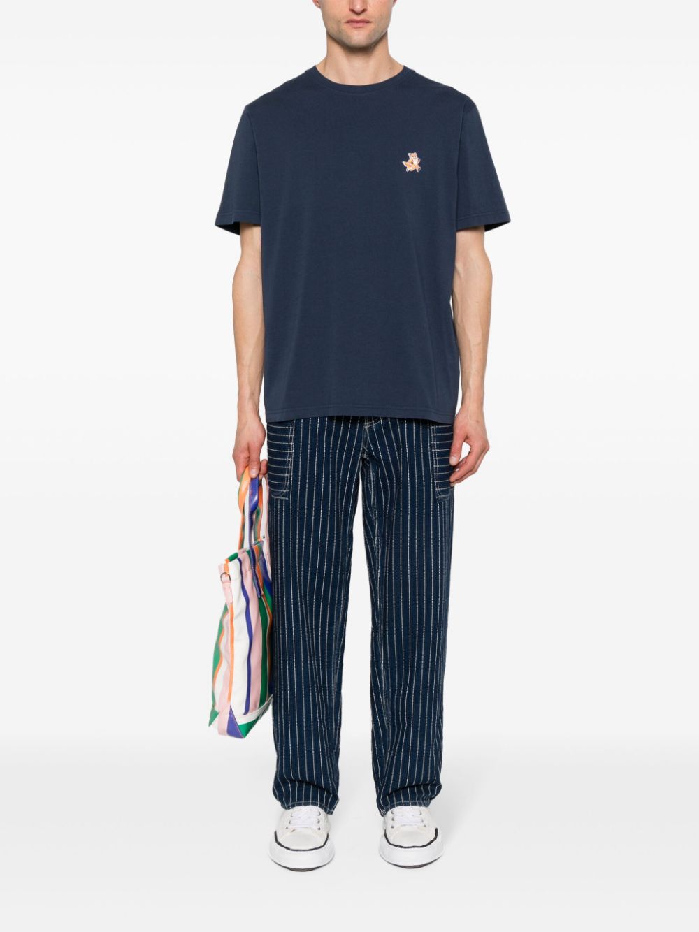 Maison Kitsuné Maison Kitsuné Maison Kitsune fox motif T-shirt