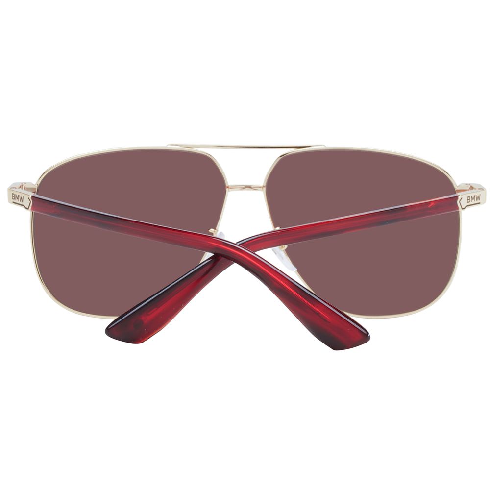 BMW Gold Metal Sunglasses