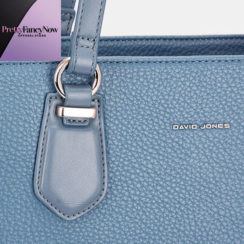 Classic PU Leather Tote Bag – David Jones Paris - PrettyFancyNow
