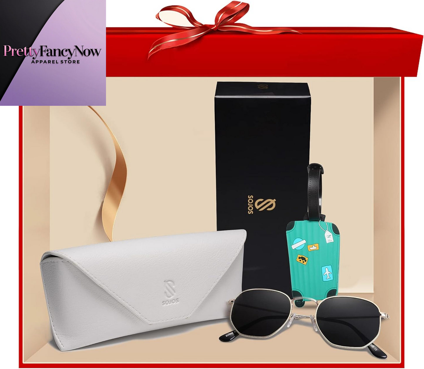 Designer Hexagonal Polarized Sunglasses