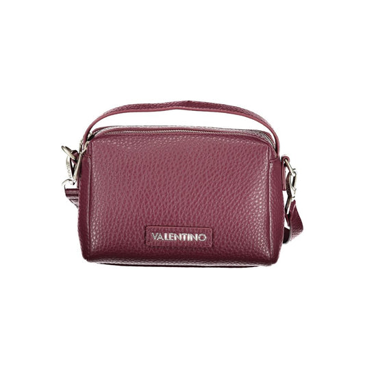 Mario Valentino Rosso Poliuretano Womens Bag with Adjustable Shoulder Strap