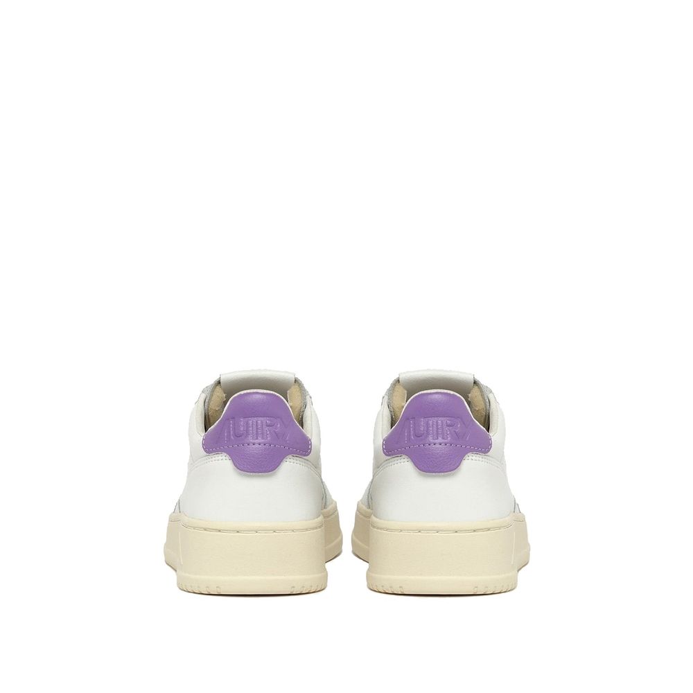 Autry White Leather Sneakers