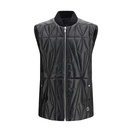 Moncler x Rick Owens Black Lamb Ovis Aries Aries Sleeveless Jacket