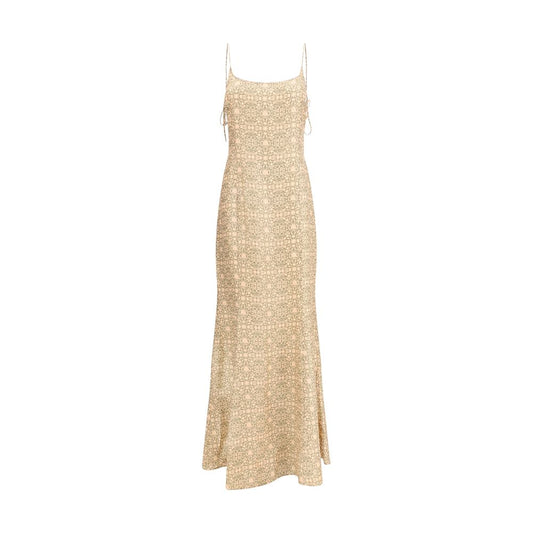 Kristina Ti Multicolor Viscose Casual Dress