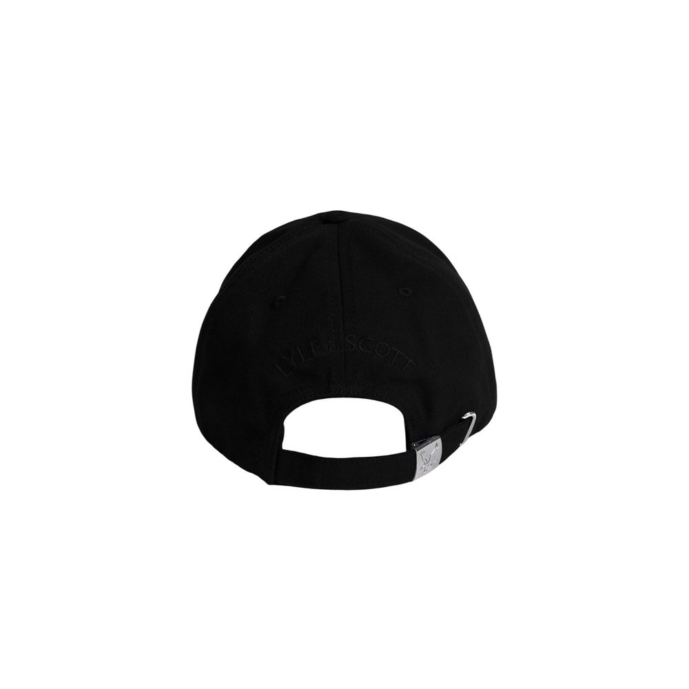 Lyle & Scott Black Cotton Cap (Baseball Hat)
