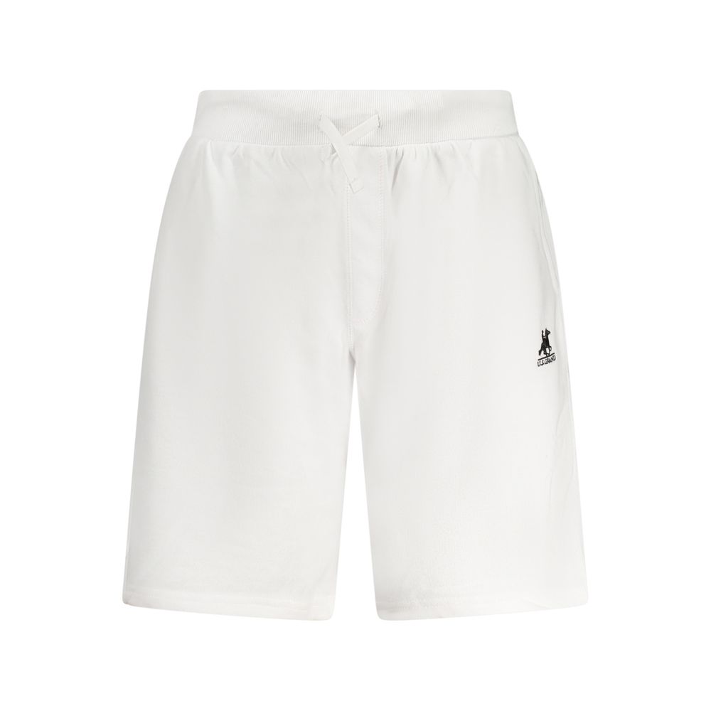 U.S. Grand White Cotton Men's Sweatpant