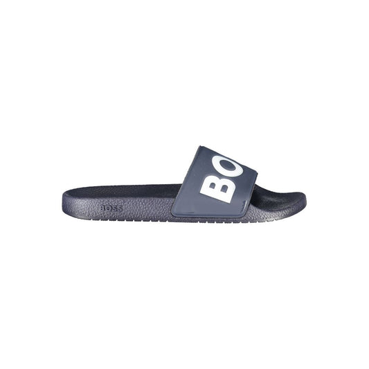 Hugo Boss Blu Poliuretano Men Ciabatta