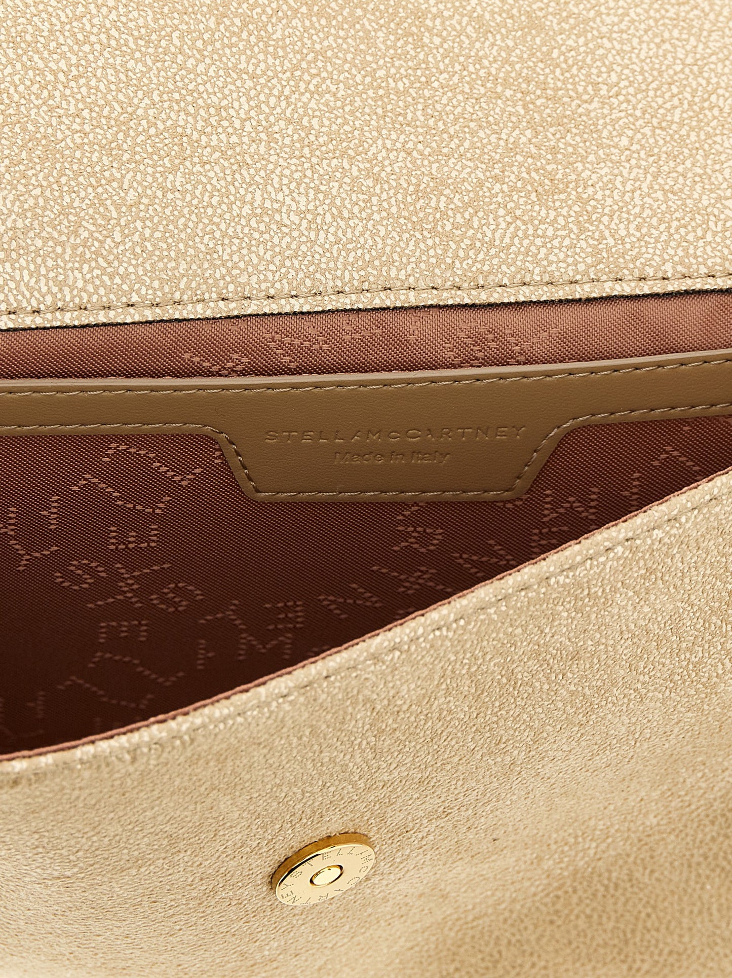 Stella McCartney Gold Polyester Cardholder