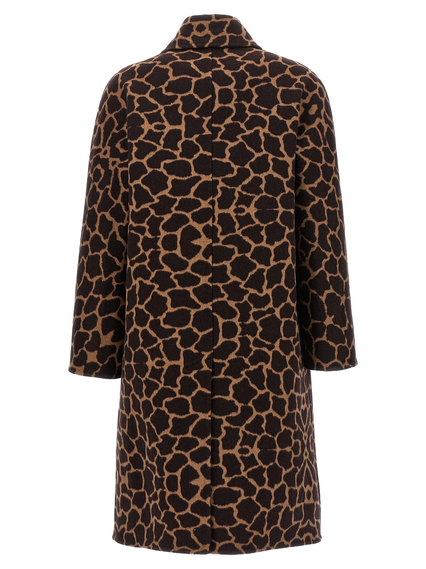 Max Mara Brown Virgin Wool Coat