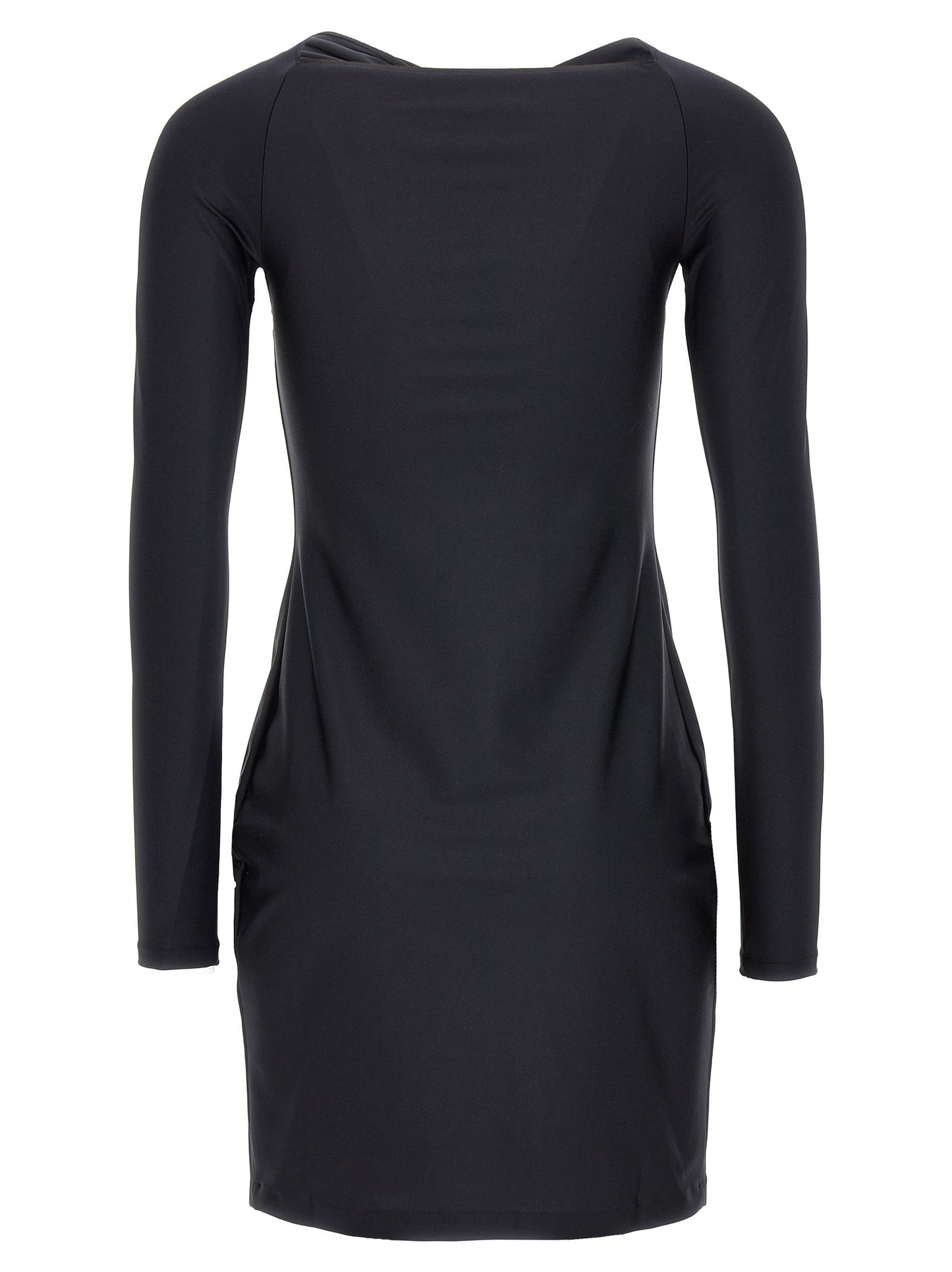 Coperni Black Polyamide Short Dress