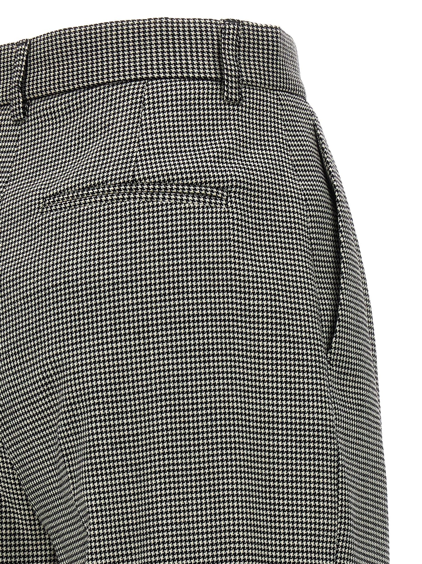 ROCHAS Bicolor Elastane Casual Pants