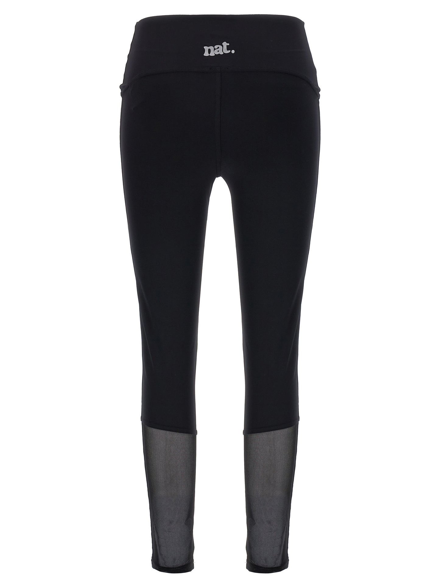 NOT AFTER TEN Black Polyamide Leggings