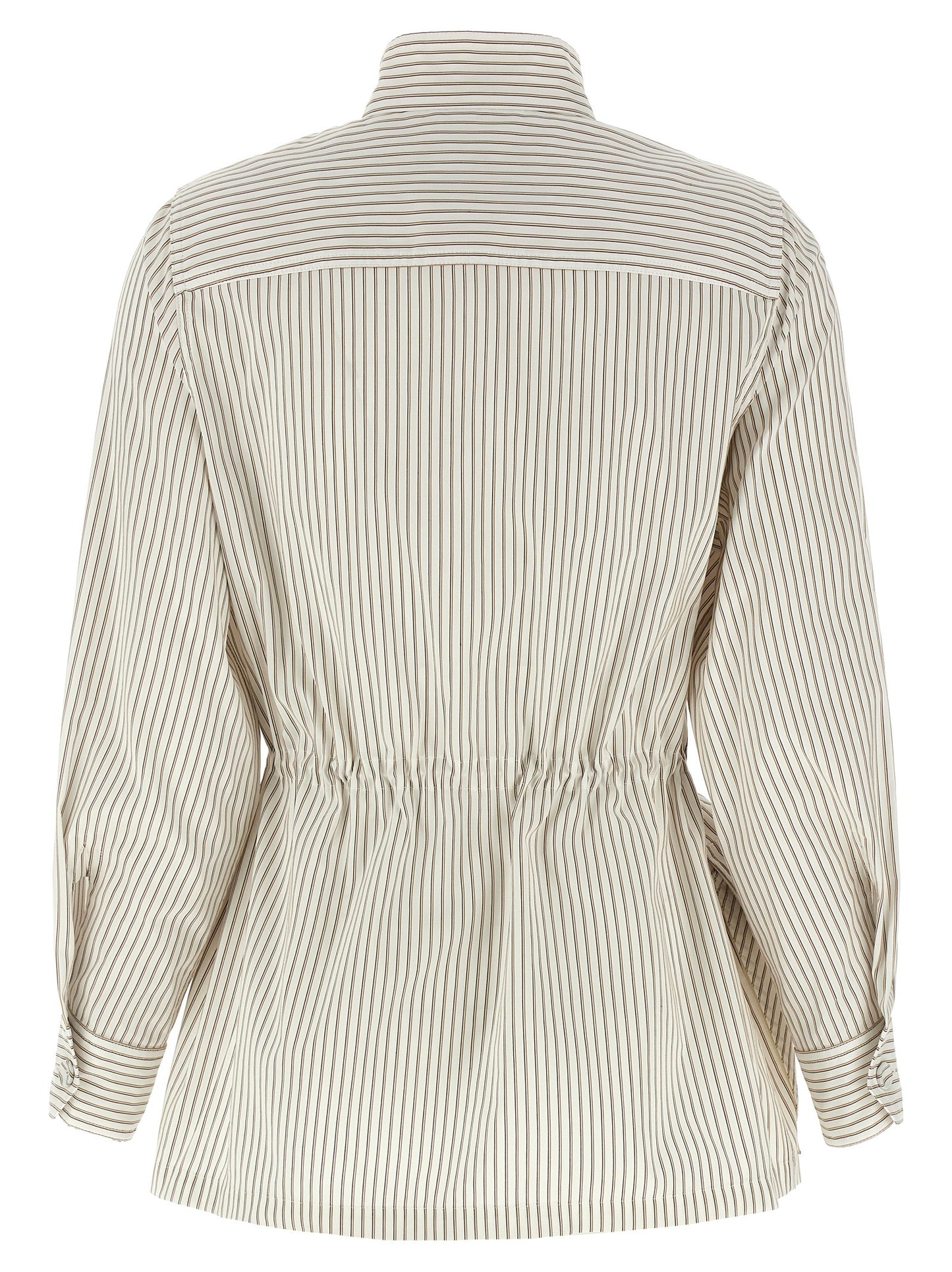 Fendi White Cotton Shell Jacket