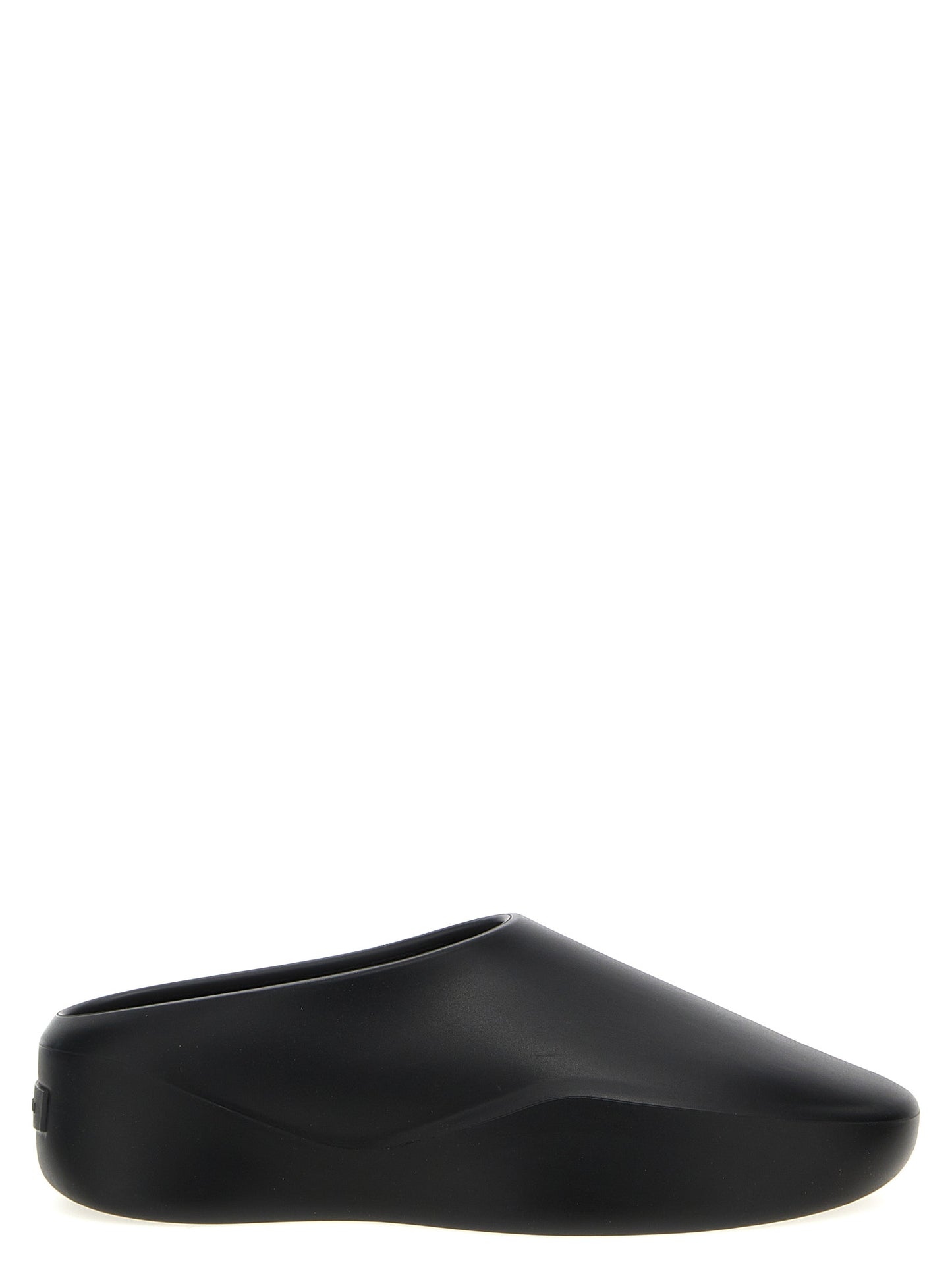 Fear Of God Black Rubber Clogs
