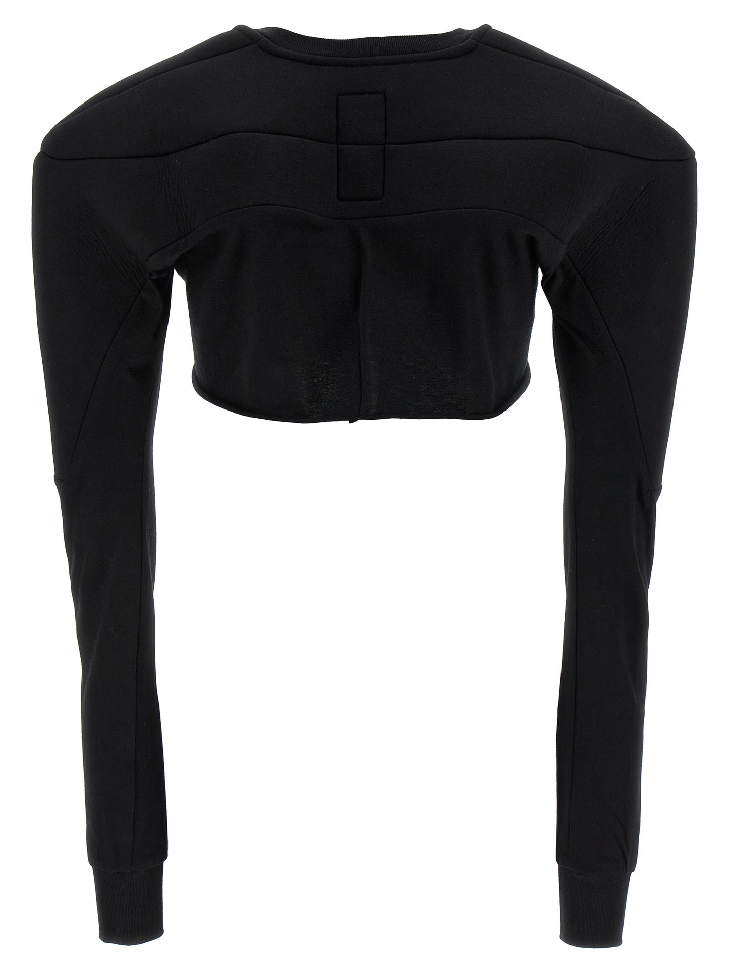Rick Owens Black Cotton Cardigan