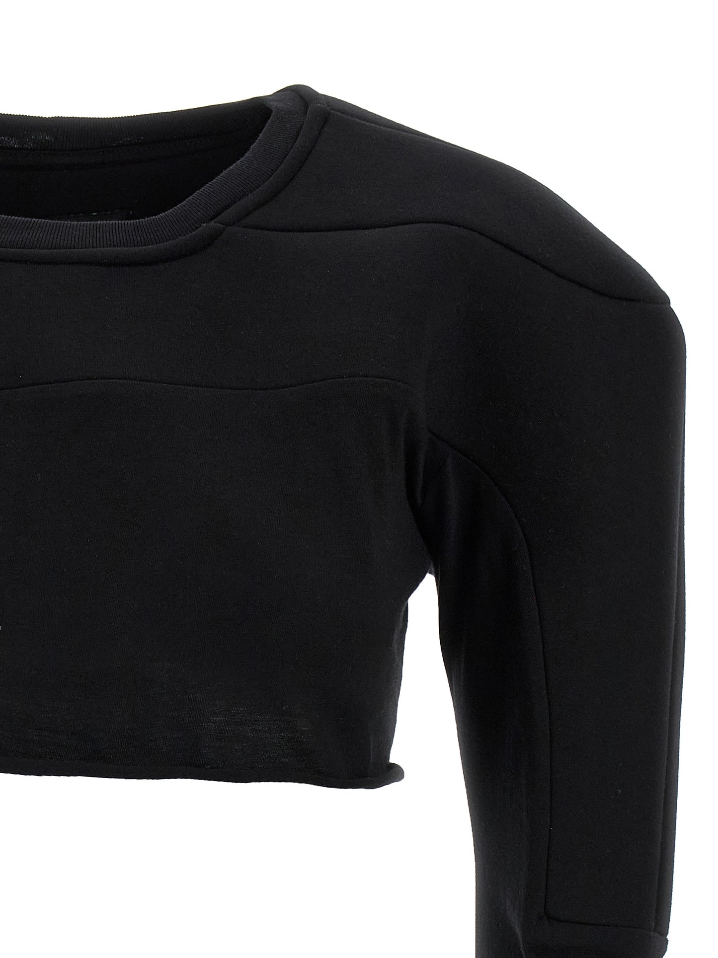 Rick Owens Black Cotton Cardigan