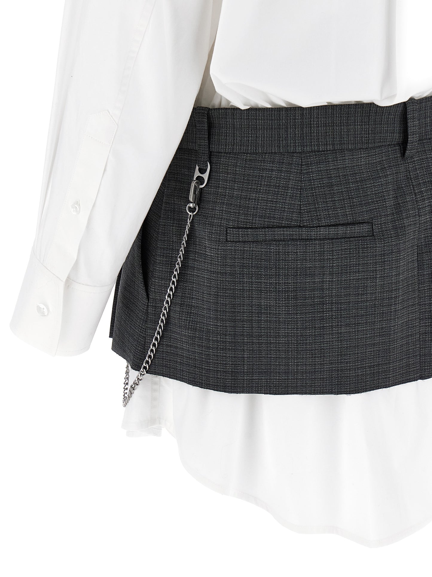 Alexander Wang Multicolor Cotton Short Dress