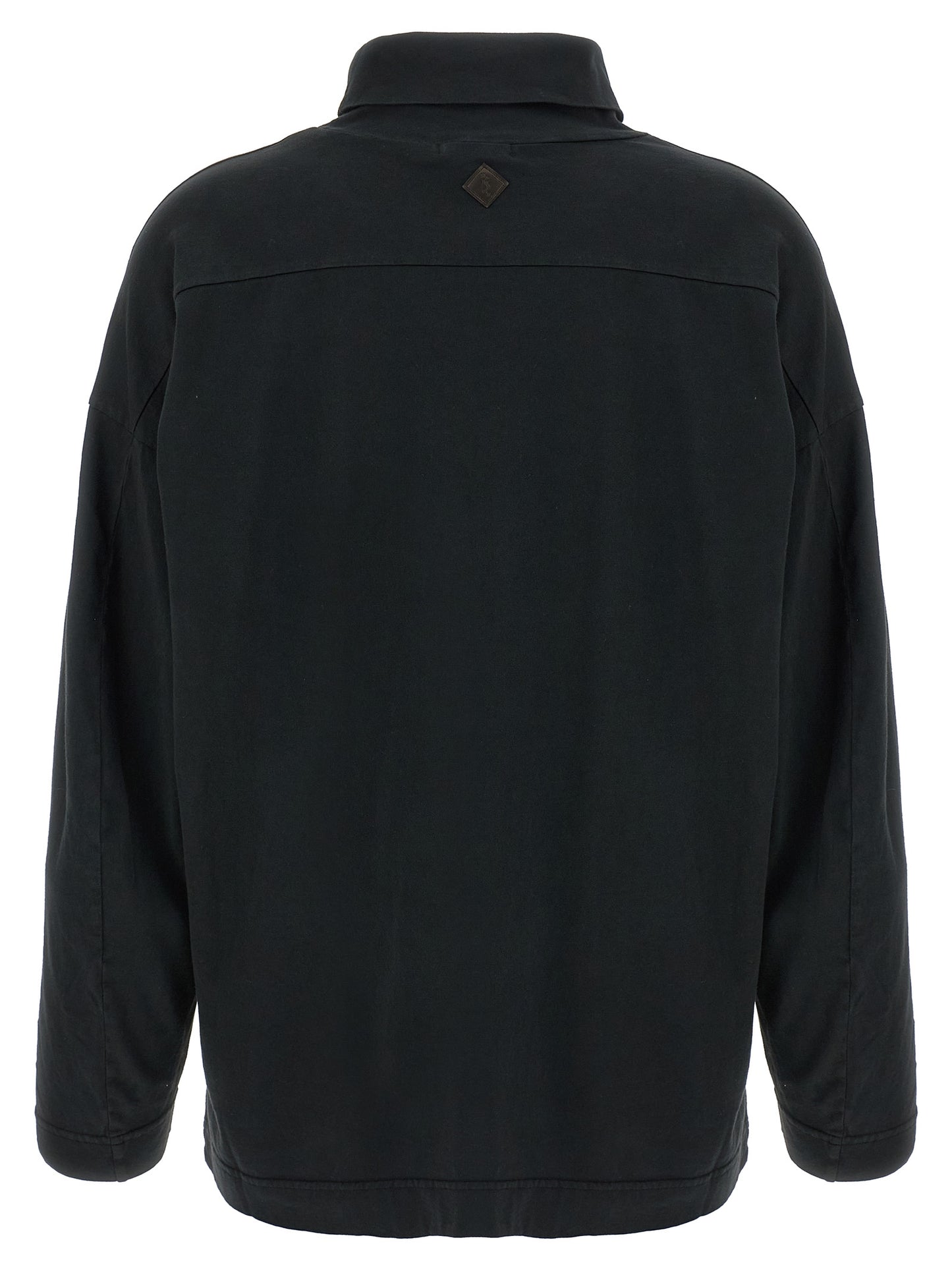 Haikure Black Cotton Cardigan