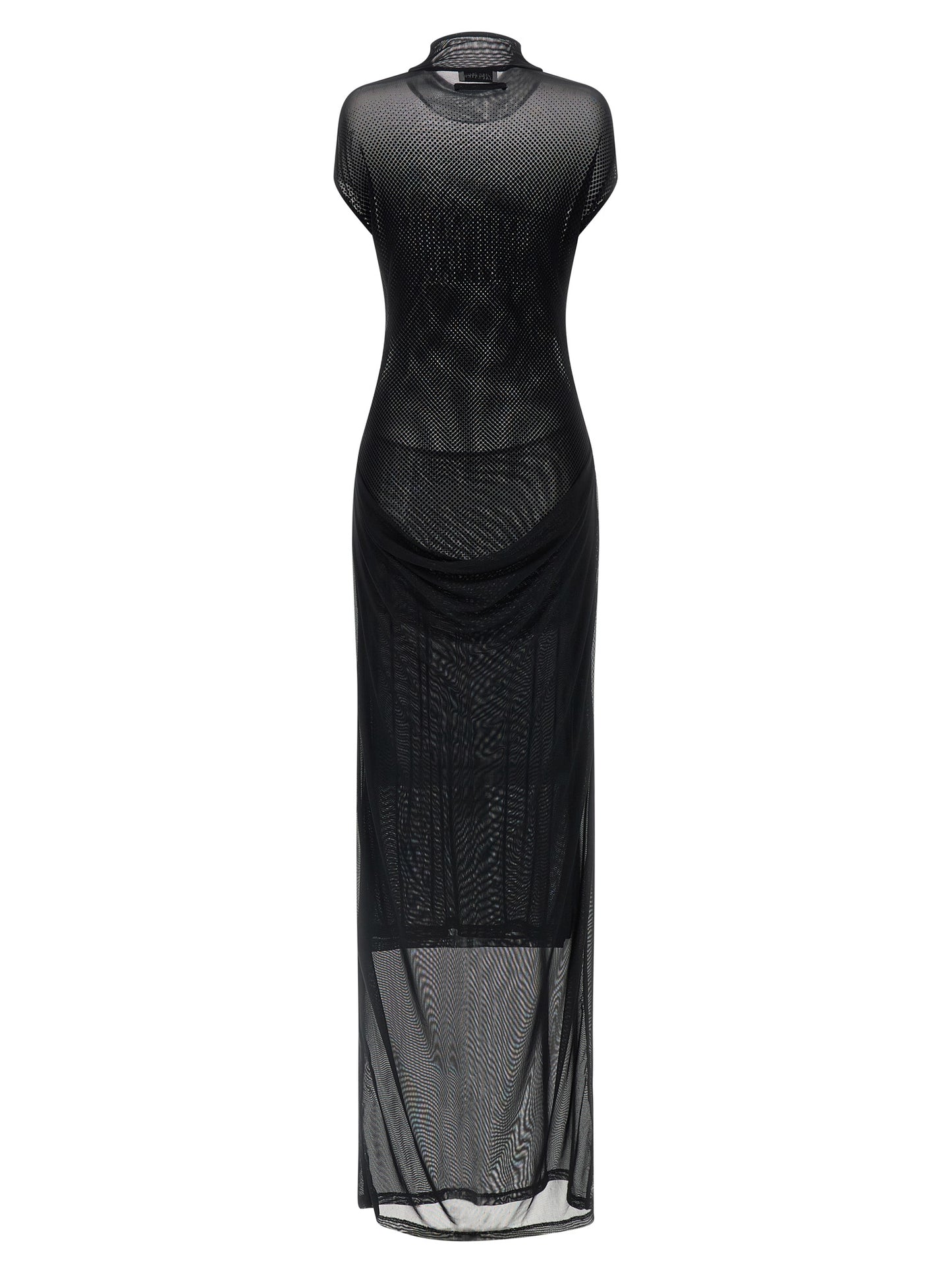 Jean Paul Gaultier Black Polyamide Long Dress