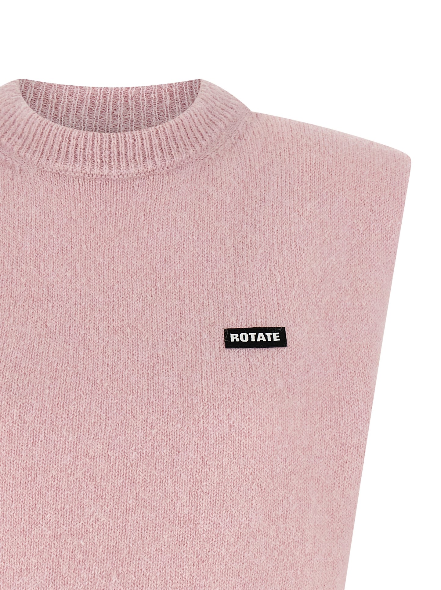 ROTATE BIRGER CHRISTENSEN Multicolor Wool Sleeveless Jacket