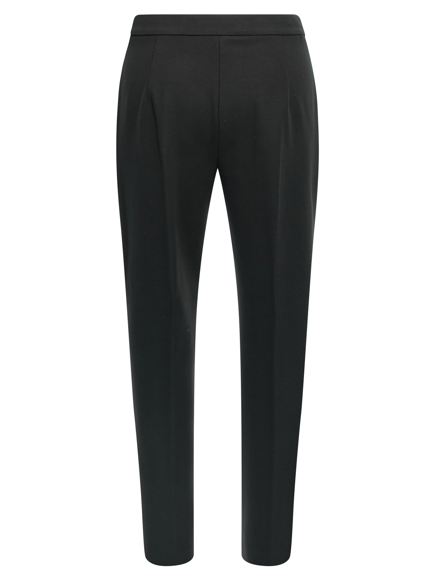 Max Mara Black Viscose Casual Pants