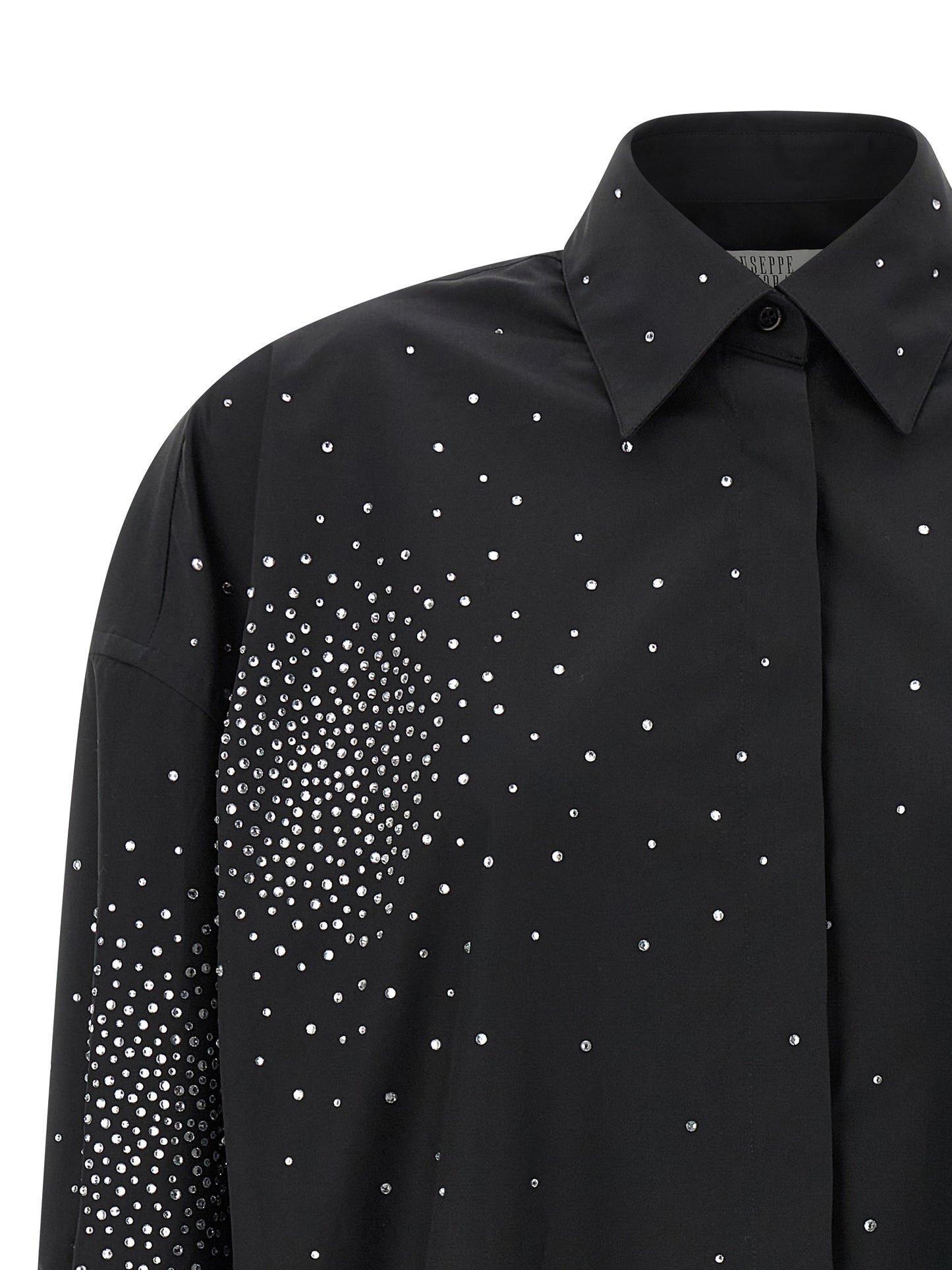 Giuseppe Di Morabito Black Cotton Blouse