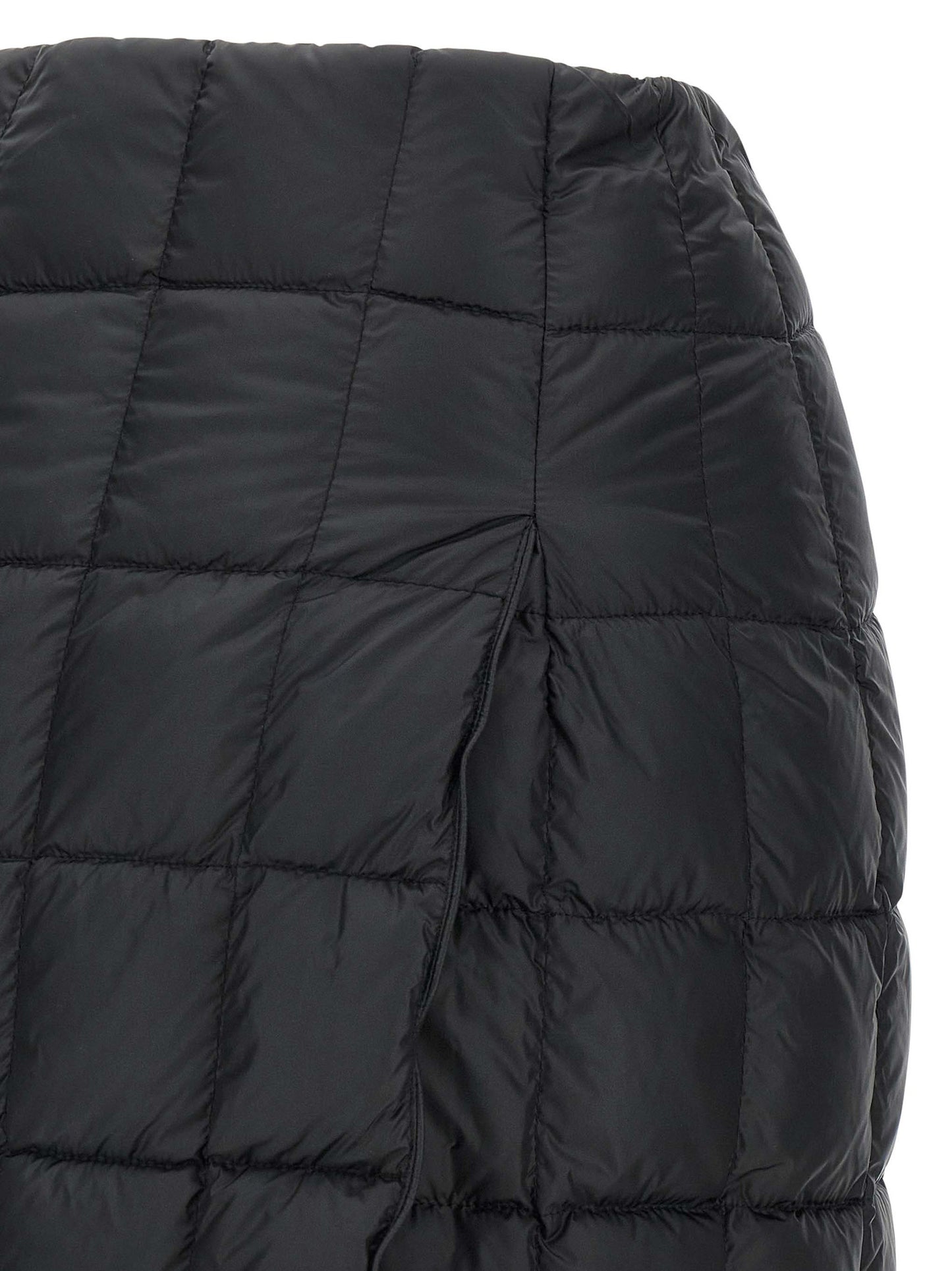 IENKI IENKI Black Nylon Long Skirt